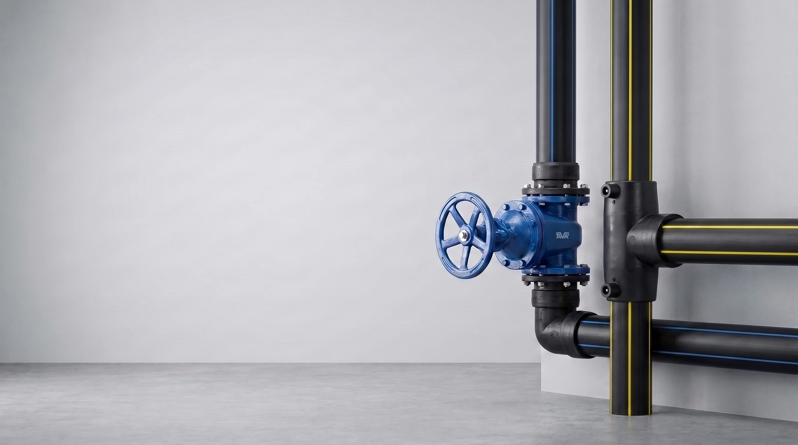 S.A.I water distribution system assembly